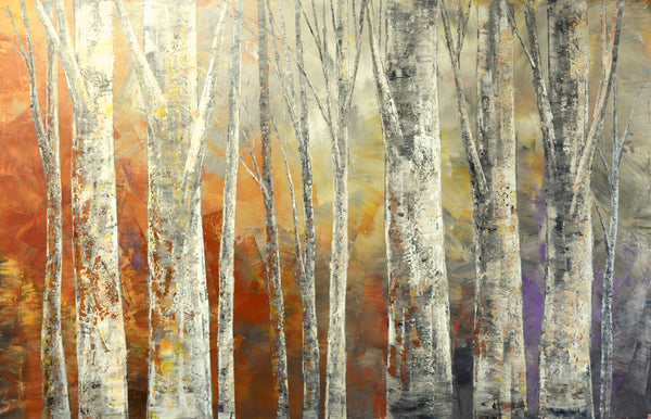 TRUMPETS OF THE NORTH 36"x59"